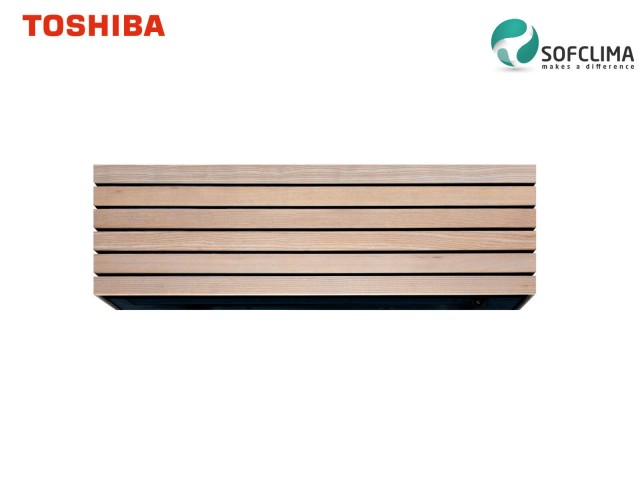 Инверторен климатик Toshiba  модел WOOD RAS-B13S4KVDG-E / RAS-13S4AVPG-E